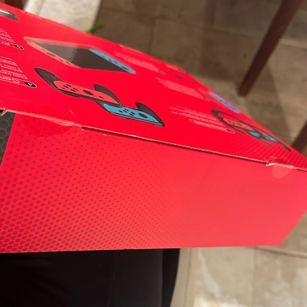 Advanctech Nintendo Switch Accessory Kit - Red and Blue NIB